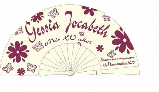 ABANICOS PARA XV AÑOS 7