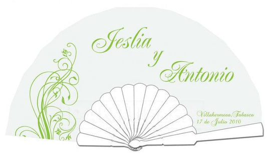 ABANICOS PARA BODA PERSONALIZADOS 2