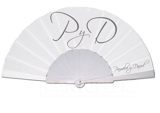 ABANICOS PARA BODA PERSONALIZADOS
