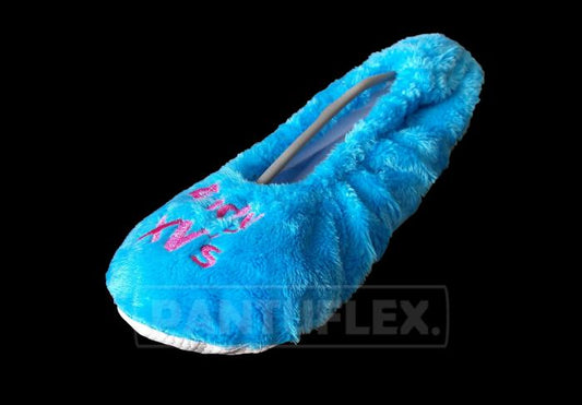 Balerinas Mayoreo Peluche Turquesa