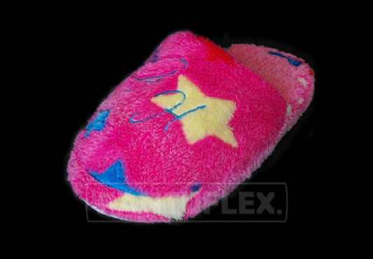 PROVEEDORES DE PANTUFLAS PELUCHE ESTRELLA ROSA