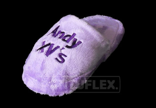 PANTUFLAS PARA 15 AÑOS Peluche Lila