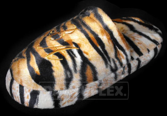 PANTUFLAS MAYOREO ANIMAL PRINT TIGRE